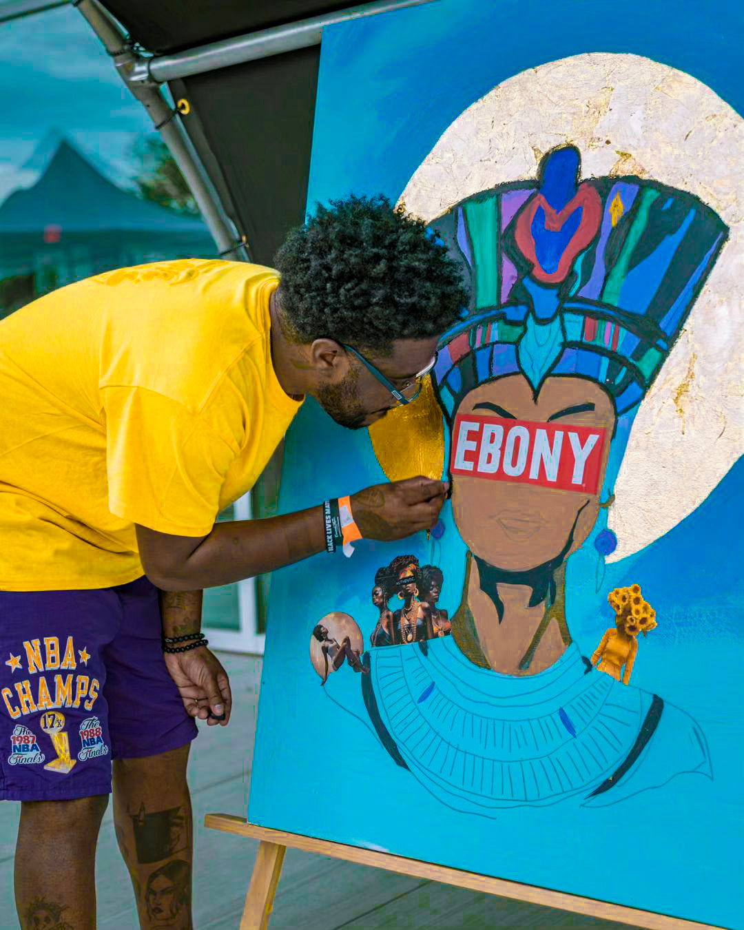 Empowering Education Through Art: Malcolm Xavier's Contribution to the Kyle B. Wilson Scholarship Fund